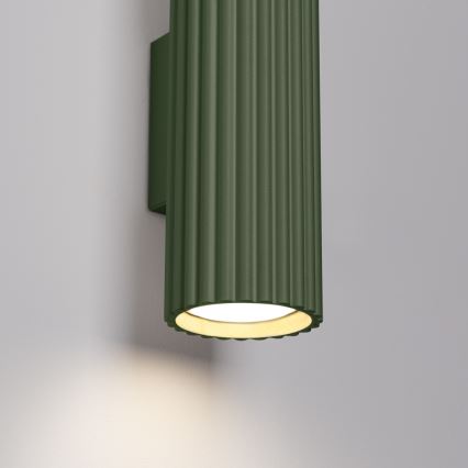 Brilagi - LED-Wandleuchte CRESTO 2xGU10/10W/230V 30 cm grün