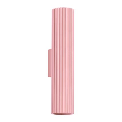 Brilagi - LED-Wandleuchte CRESTO 2xGU10/10W/230V 30 cm rosa