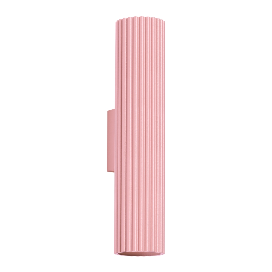 Brilagi - LED-Wandleuchte CRESTO 2xGU10/10W/230V 30 cm rosa