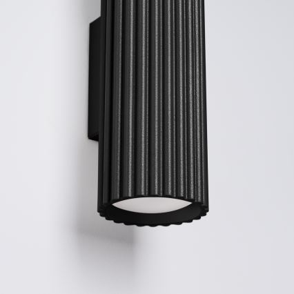 Brilagi - LED Wandleuchte CRESTO 2xGU10/10W/230V 30 cm schwarz