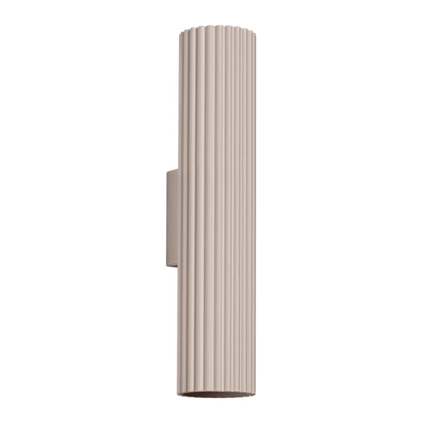 Brilagi - LED-Wandleuchte CRESTO 2xGU10/10W/230V 30 cm taupe