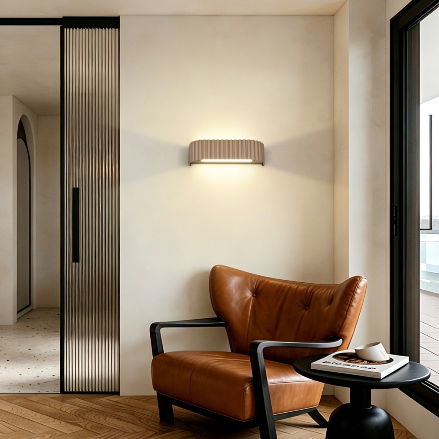 BRILAGI - LED-Wandleuchte FALCON MODERN LED/10W/230V 30 cm 3000/4500/6000K beige