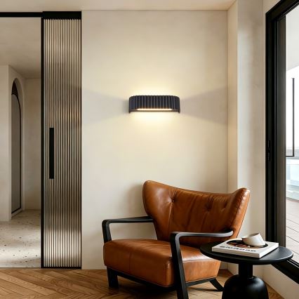BRILAGI - LED-Wandleuchte FALCON MODERN LED/10W/230V 30 cm 3000/4500/6000K schwarz
