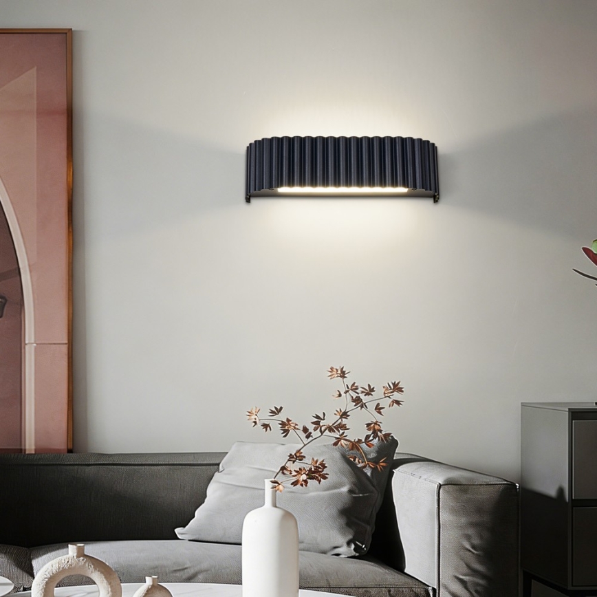 BRILAGI - LED-Wandleuchte FALCON MODERN LED/10W/230V 30 cm 3000/4500/6000K schwarz