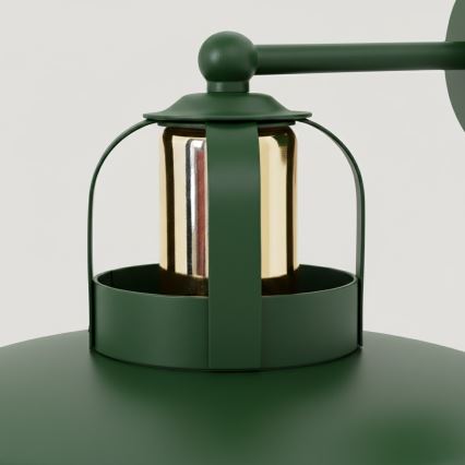 Brilagi - LED Wandleuchte FLAMENGO 1xE27/60W/230V grün