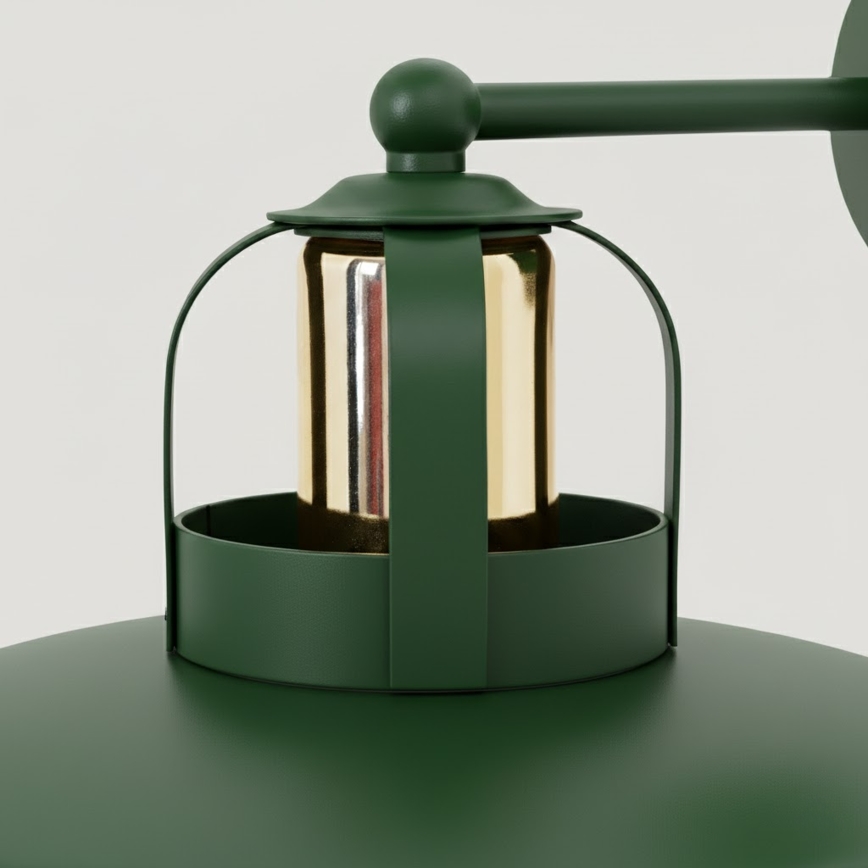 Brilagi - LED Wandleuchte FLAMENGO 1xE27/60W/230V grün