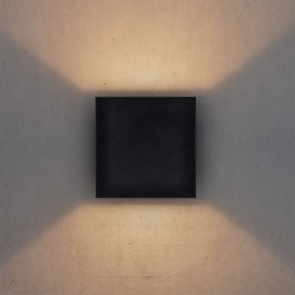 Brilagi - LED-Wandleuchte für Außenbereiche CUBE LED/6W/230V IP54