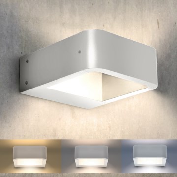 Brilagi - LED-Wandleuchte für den Außenbereich BARI LED/7W/230V 3000/4000/6000K weiß IP54