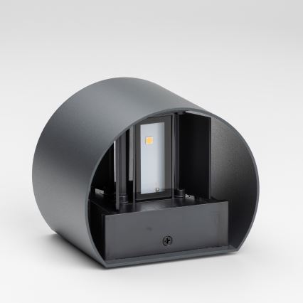 Brilagi - LED-Wandleuchte für den Außenbereich RONDO LED/6W/230V anthrazit IP54