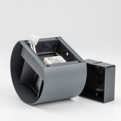 Brilagi - LED-Wandleuchte für den Außenbereich RONDO LED/6W/230V anthrazit IP54