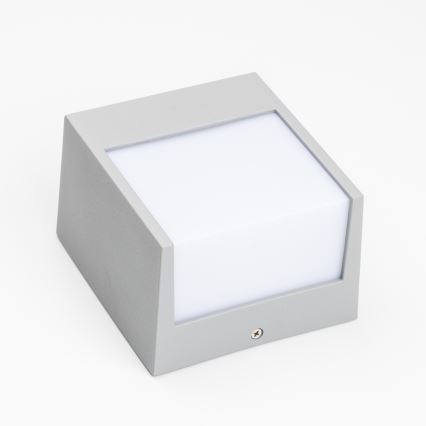 Brilagi - LED-Wandleuchte für den Außenbereich TERNI LED/12W/230V grau IP44