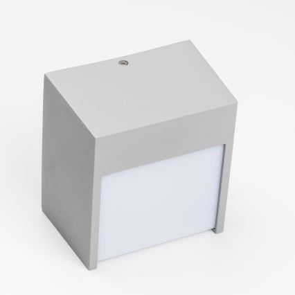 Brilagi - LED-Wandleuchte für den Außenbereich TERNI LED/12W/230V grau IP44