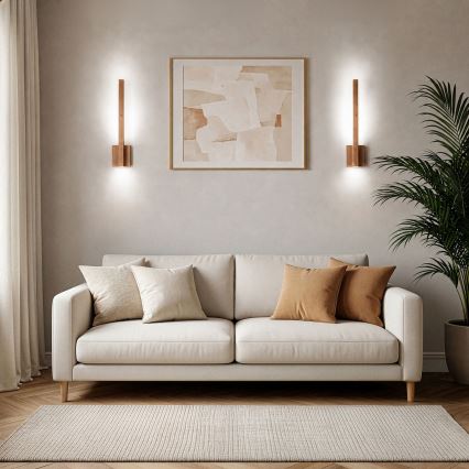 BRILAGI - LED-Wandleuchte GARDALINE LED/90W/230V 60 cm Eiche