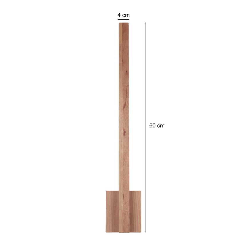 BRILAGI - LED-Wandleuchte GARDALINE LED/90W/230V 60 cm Eiche