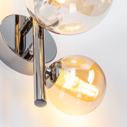 Brilagi - LED-Wandleuchte MILLA 3xG9/3W/230V glänzendes Chrom/golden