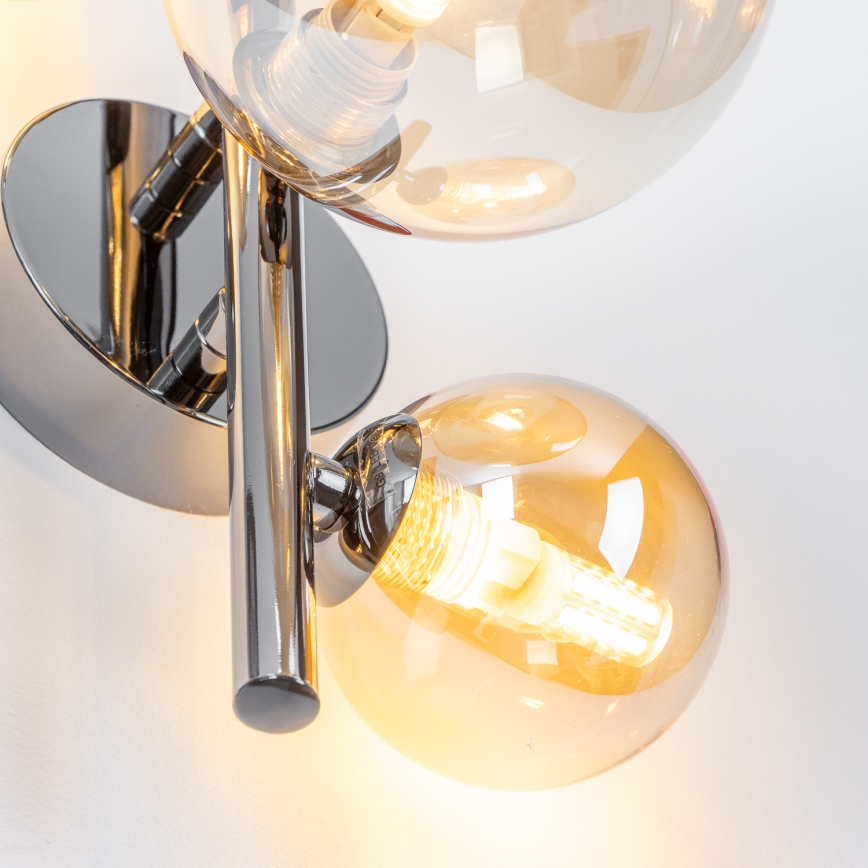 Brilagi - LED-Wandleuchte MILLA 3xG9/3W/230V glänzendes Chrom/golden