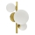 Brilagi - LED-Wandleuchte MILLA 3xG9/3W/230V golden/weiß