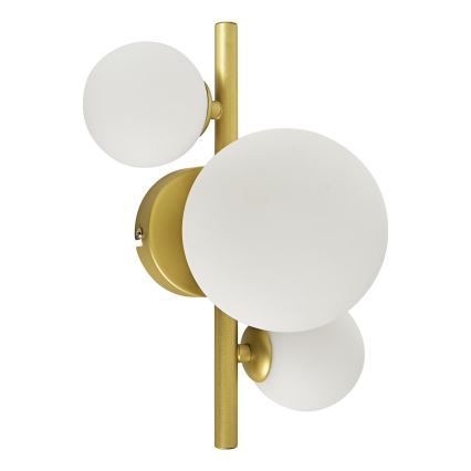 Brilagi - LED-Wandleuchte MILLA 3xG9/3W/230V golden/weiß