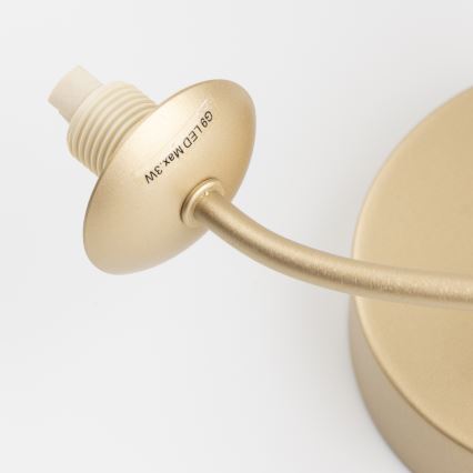 Brilagi - LED-Wandleuchte MISTEL 3xG9/3W/230V golden/weiß