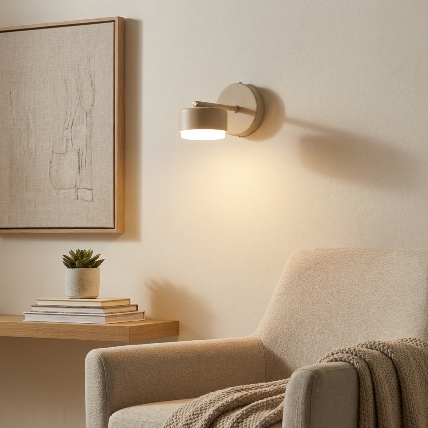 Brilagi - LED-Wandleuchte MONO 1xGX53/30W/230V beige