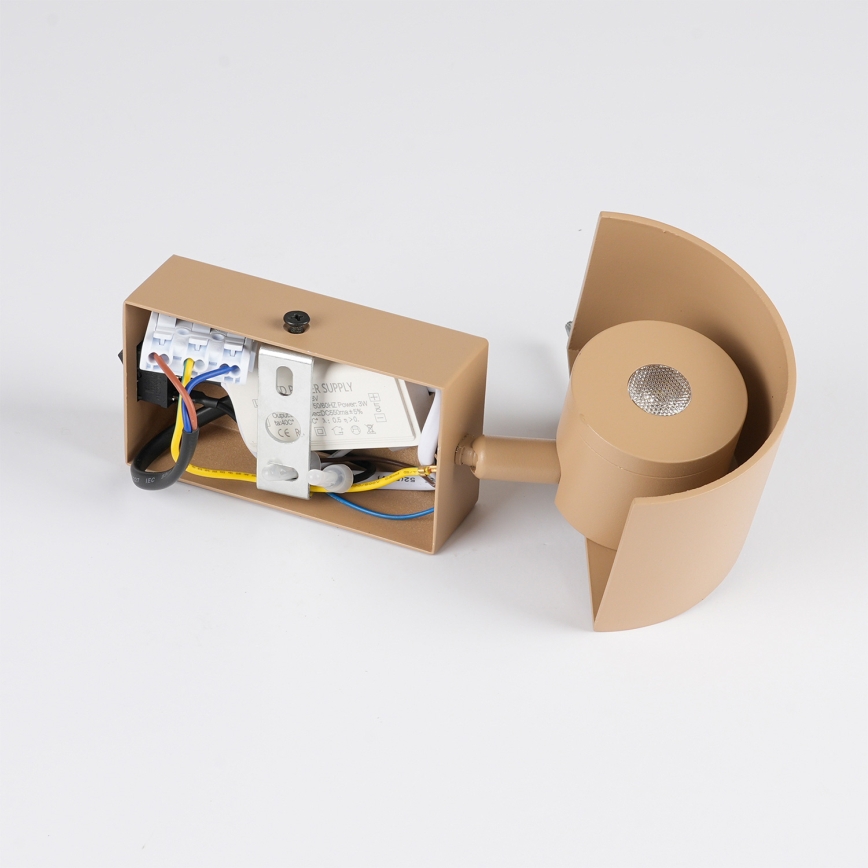 Brilagi - LED-Wandleuchte VASTO LED/3W/230V beige