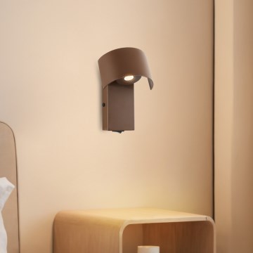 Brilagi - LED-Wandleuchte VASTO LED/3W/230V braun