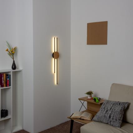 Brilagi - LED-Wandleuchte WOODY COLLINE LED/15W/230V 80 cm Eiche