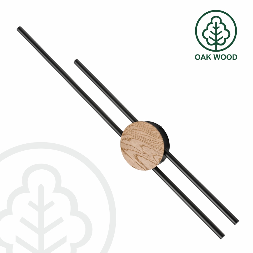 Brilagi - LED-Wandleuchte WOODY COLLINE LED/15W/230V 80 cm Eiche
