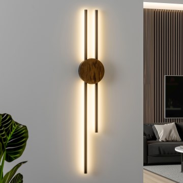 Brilagi - LED-Wandleuchte WOODY COLLINE LED/15W/230V 80 cm Eiche