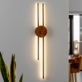 Brilagi - LED-Wandleuchte WOODY COLLINE LED/15W/230V 80 cm Eiche Kirsche