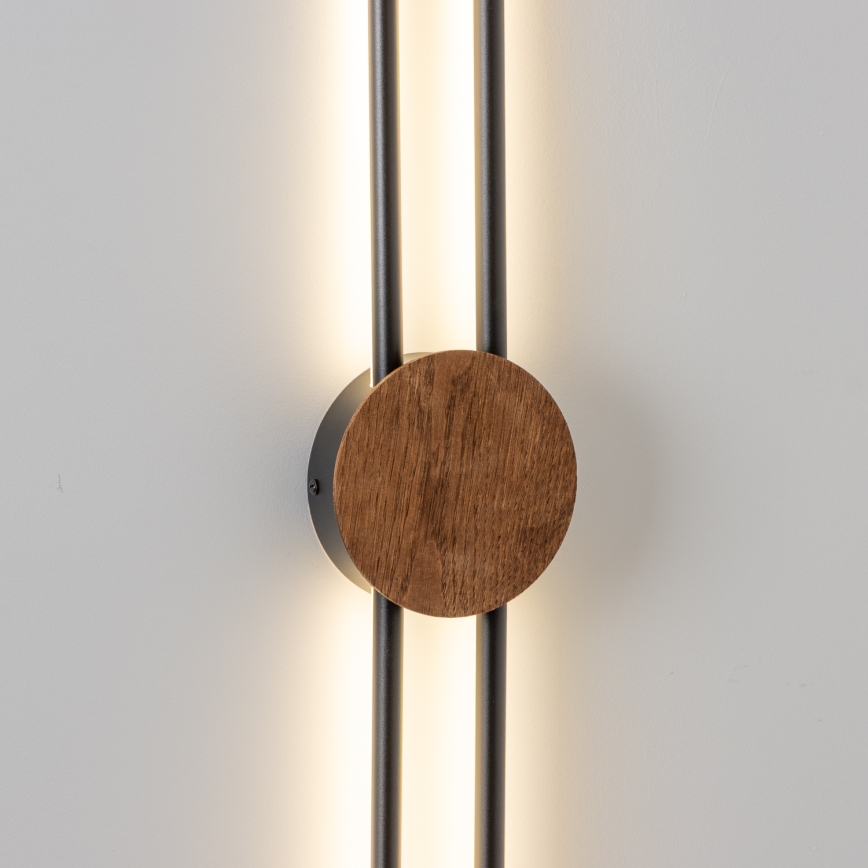 Brilagi - LED-Wandleuchte WOODY COLLINE LED/15W/230V 80 cm Eiche Kirsche