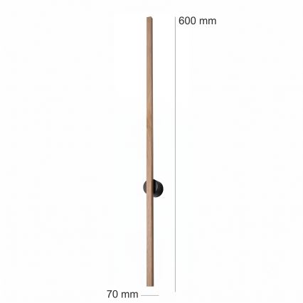 Brilagi - LED-Wandleuchte WOODY LINE LED/7W/230V 4000K 60 cm Eiche
