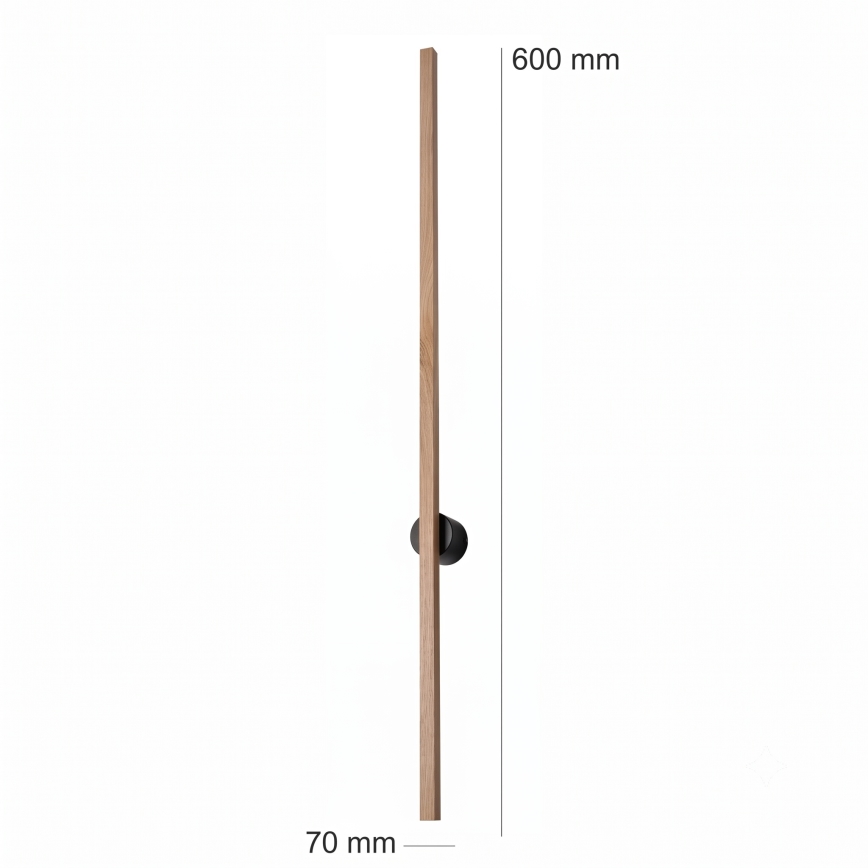 Brilagi - LED-Wandleuchte WOODY LINE LED/7W/230V 4000K 60 cm Eiche