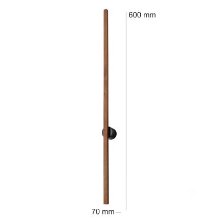 BRILAGI - LED Wandleuchte WOODY LINE LED/7W/230V 4000K 60 cm Eiche/Kirsche