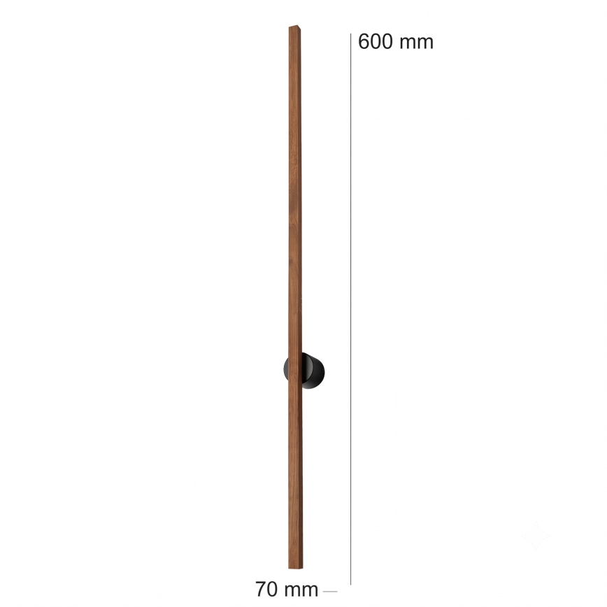 BRILAGI - LED Wandleuchte WOODY LINE LED/7W/230V 4000K 60 cm Eiche/Kirsche