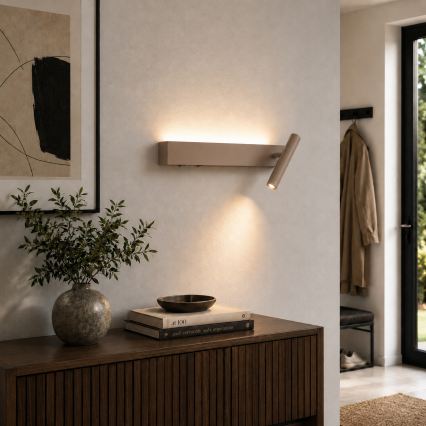 BRILAGI - LED-Wandspot ARLIX LED/3W/230V + LED/7W beige CRI 90