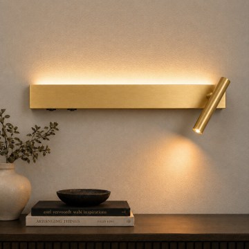 BRILAGI - LED-Wandspot ARLIX LED/3W/230V + LED/7W goldfarben CRI 90