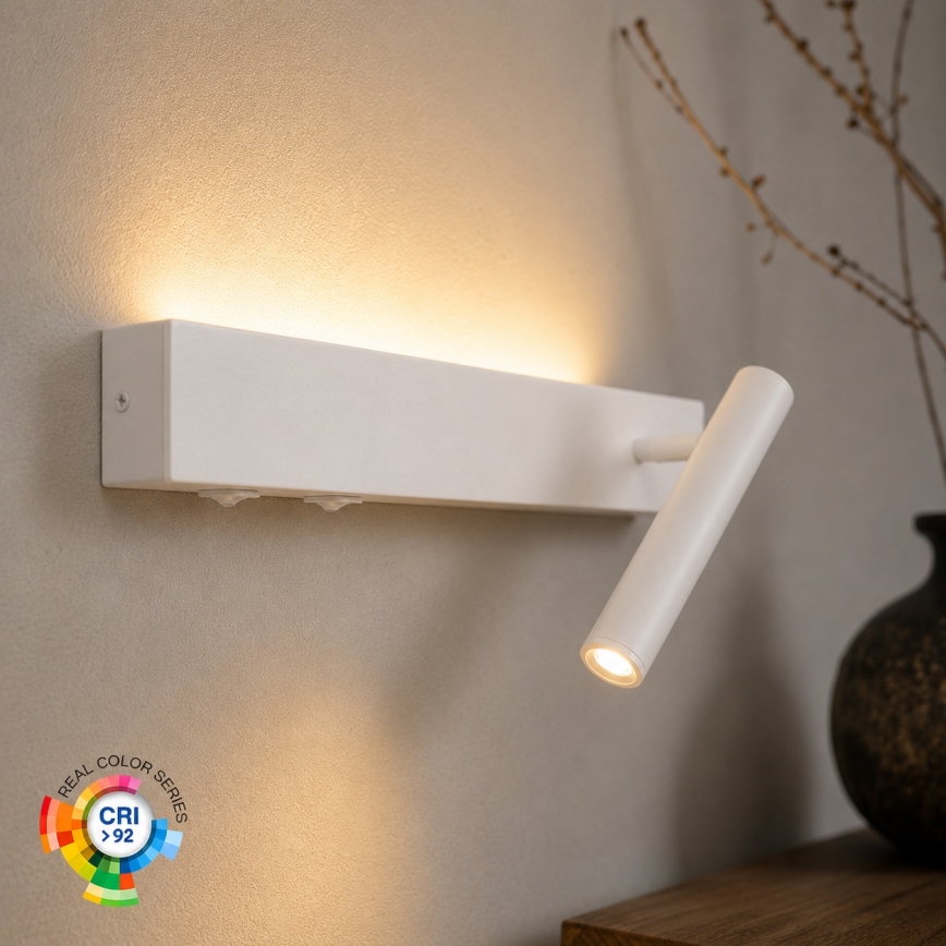 BRILAGI - LED-Wandspot ARLIX LED/3W/230V + LED/7W weiß CRI 90