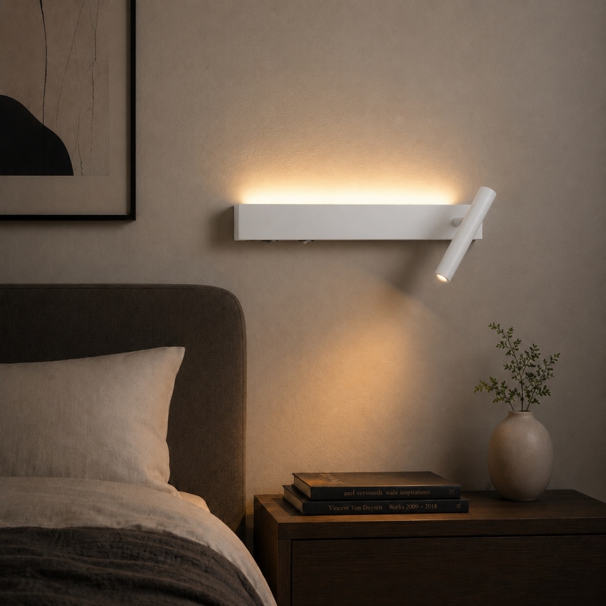 BRILAGI - LED-Wandspot ARLIX LED/3W/230V + LED/7W weiß CRI 90