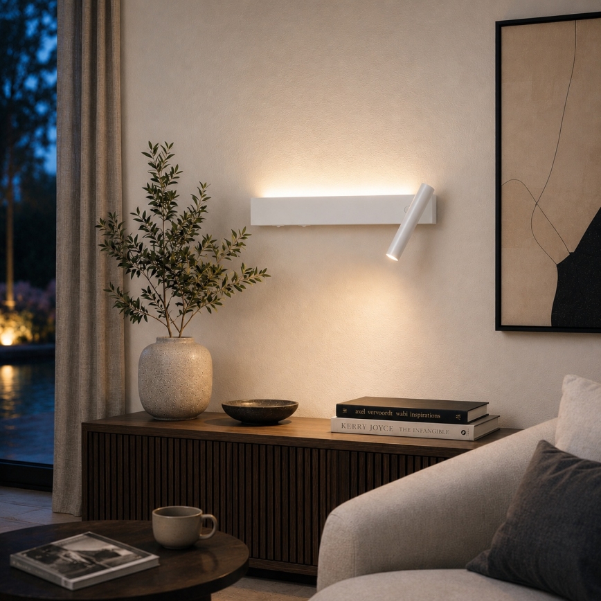BRILAGI - LED-Wandspot ARLIX LED/3W/230V + LED/7W weiß CRI 90