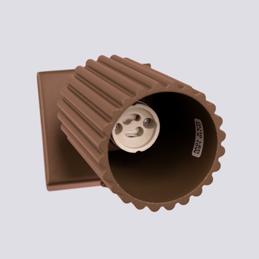 Brilagi - LED-Wandspot CRESTO 1xGU10/10W/230V braun