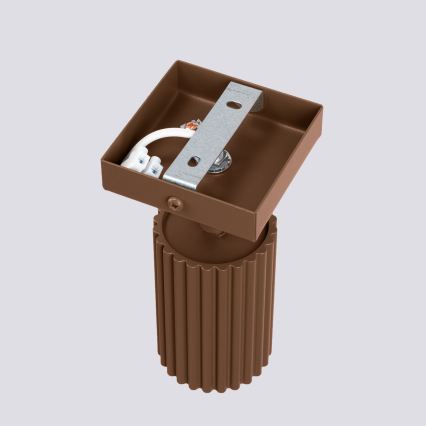 Brilagi - LED-Wandspot CRESTO 1xGU10/10W/230V braun