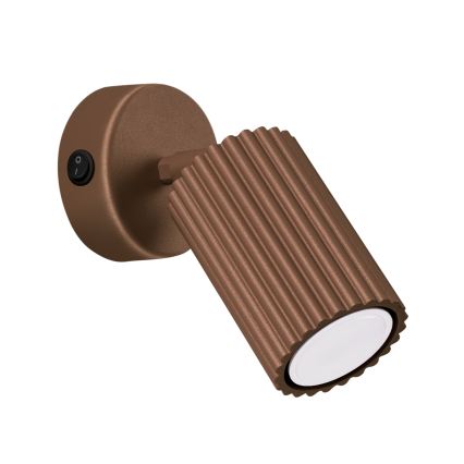 Brilagi - LED-Wandspot CRESTO 1xGU10/10W/230V braun