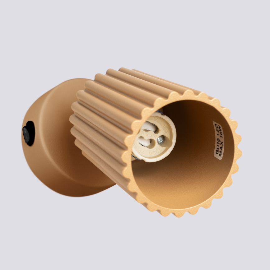 Brilagi - LED-Wandspot CRESTO 1xGU10/10W/230V goldfarben