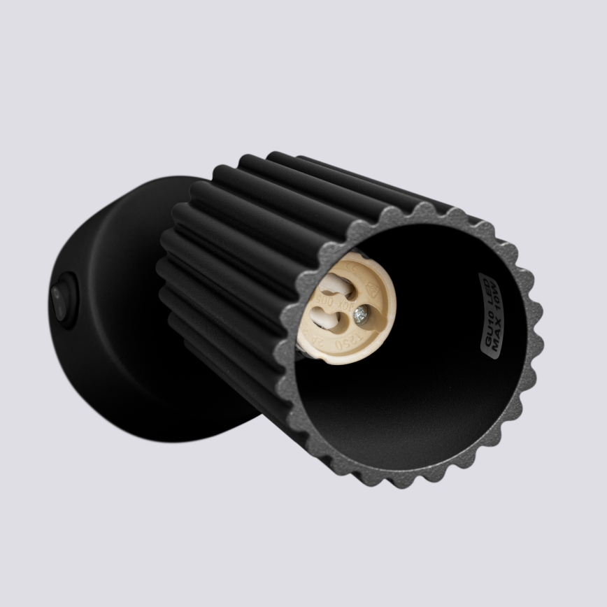 Brilagi - LED-Wandspot CRESTO 1xGU10/10W/230V schwarz