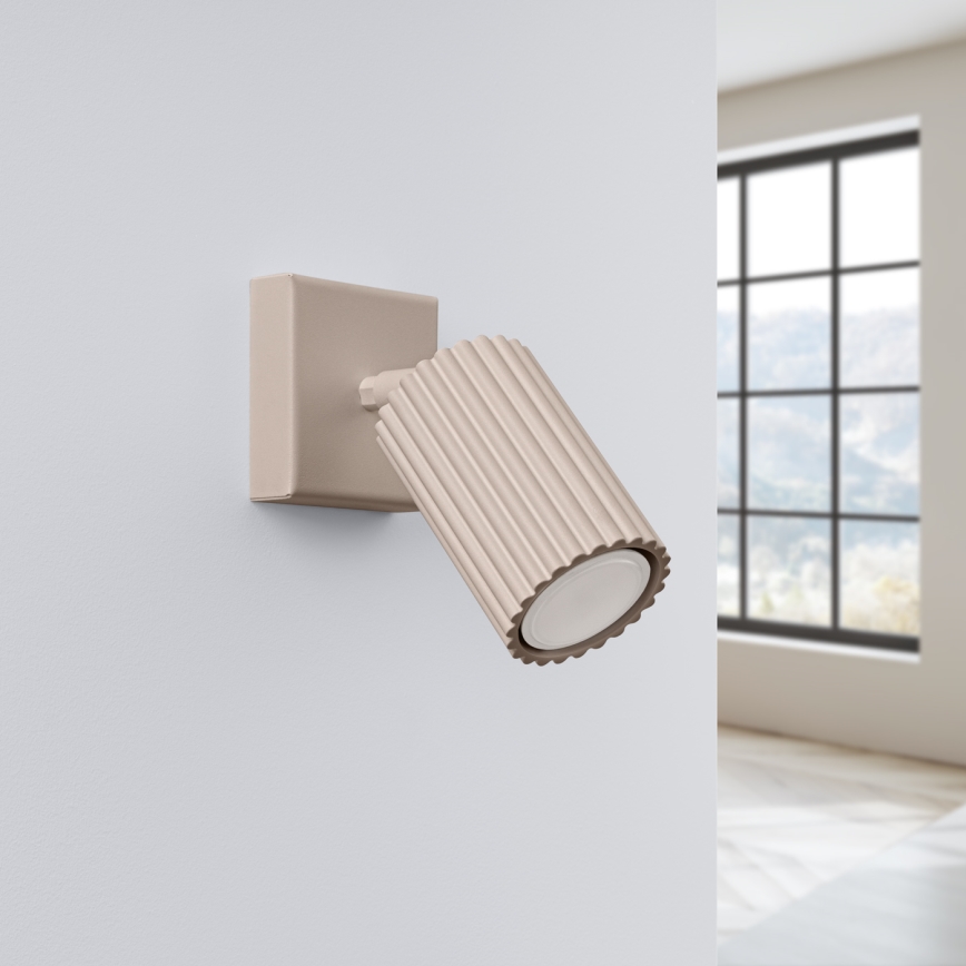 Brilagi - LED-Wandspot CRESTO 1xGU10/10W/230V taupe