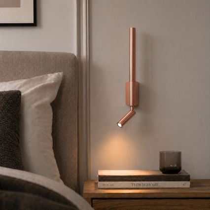 BRILAGI - LED-Wandspot VIXON LED/3W/230V + LED/5W, Bronze, CRI 90
