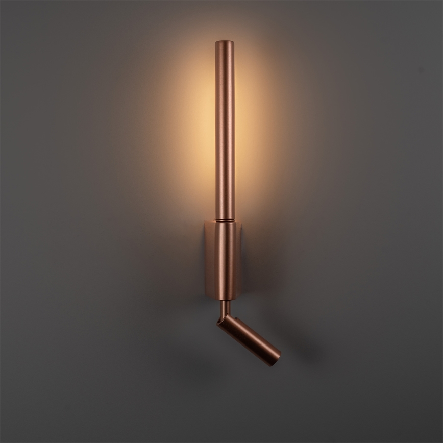 BRILAGI - LED-Wandspot VIXON LED/3W/230V + LED/5W, Bronze, CRI 90