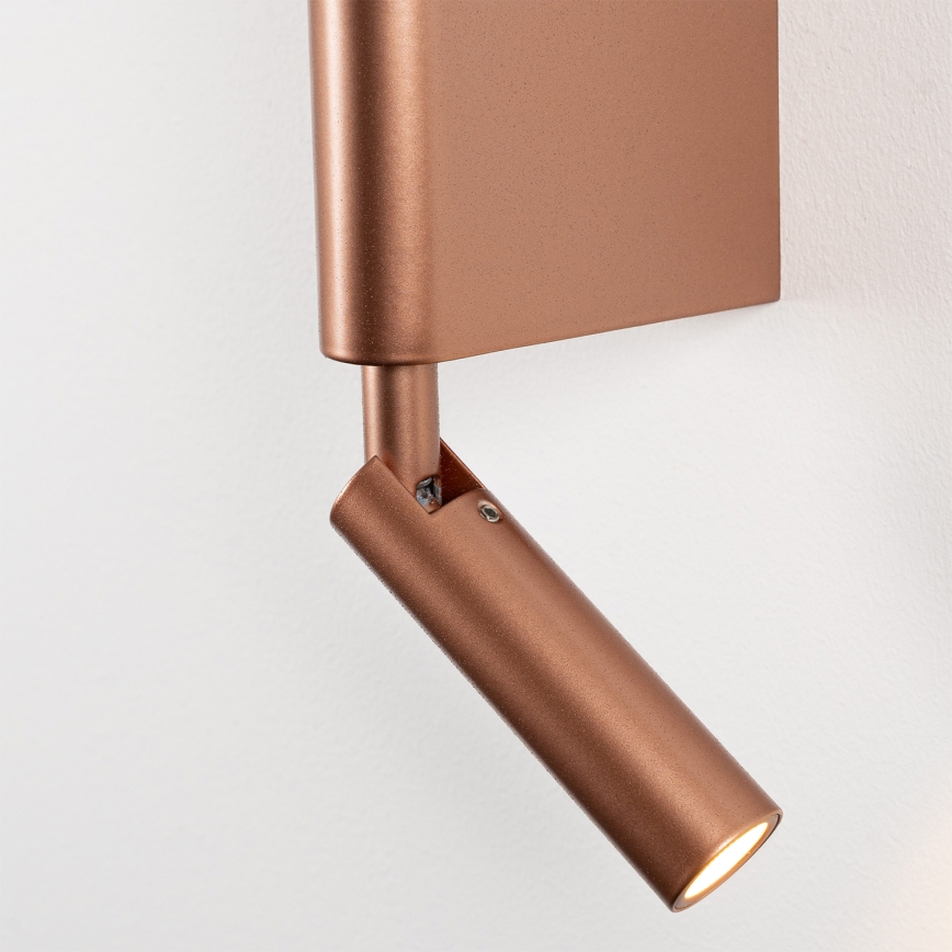 BRILAGI - LED-Wandspot VIXON LED/3W/230V + LED/5W, Bronze, CRI 90