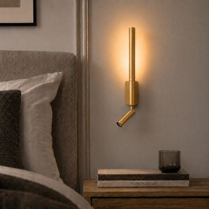 BRILAGI - LED-Wandspot VIXON LED/3W/230V + LED/5W goldfarben CRI 90